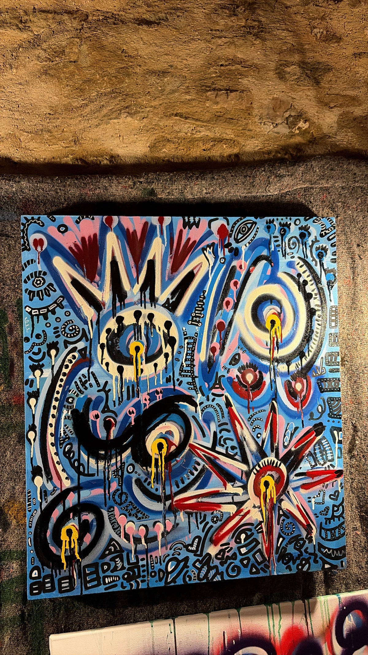 No one is listening" (28 x 32)