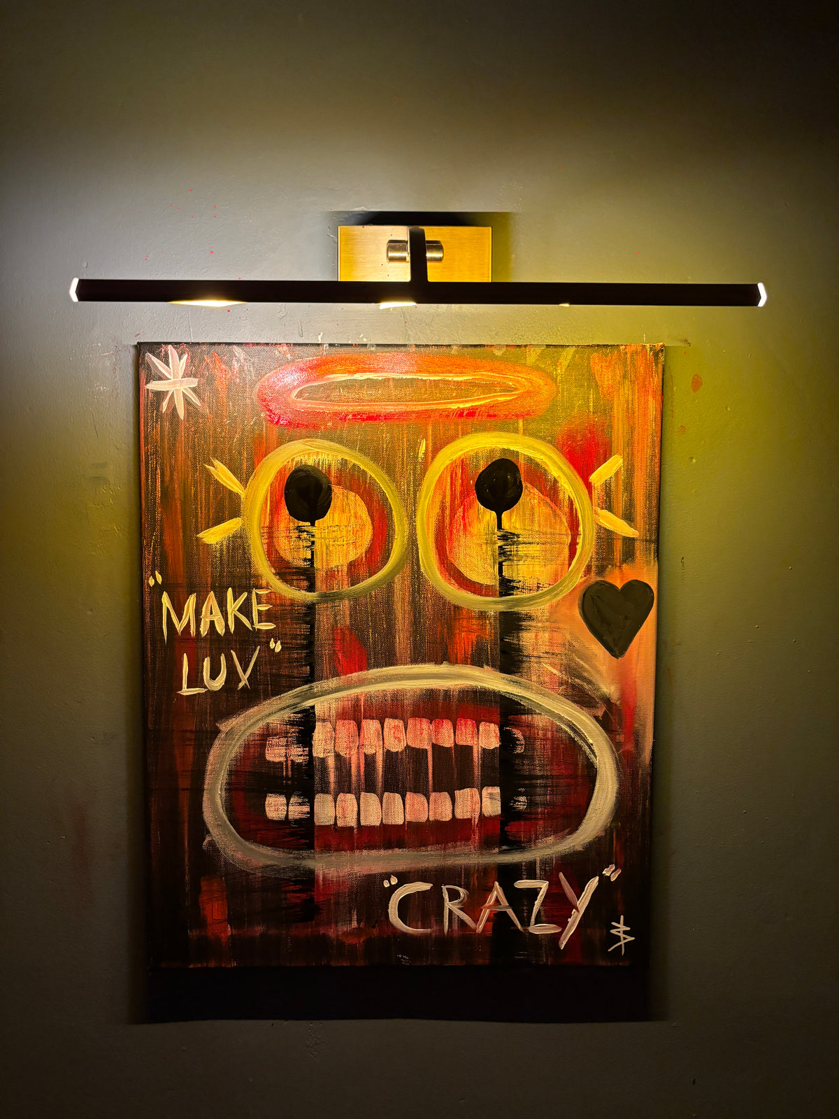 Smile white" (20 x 28)