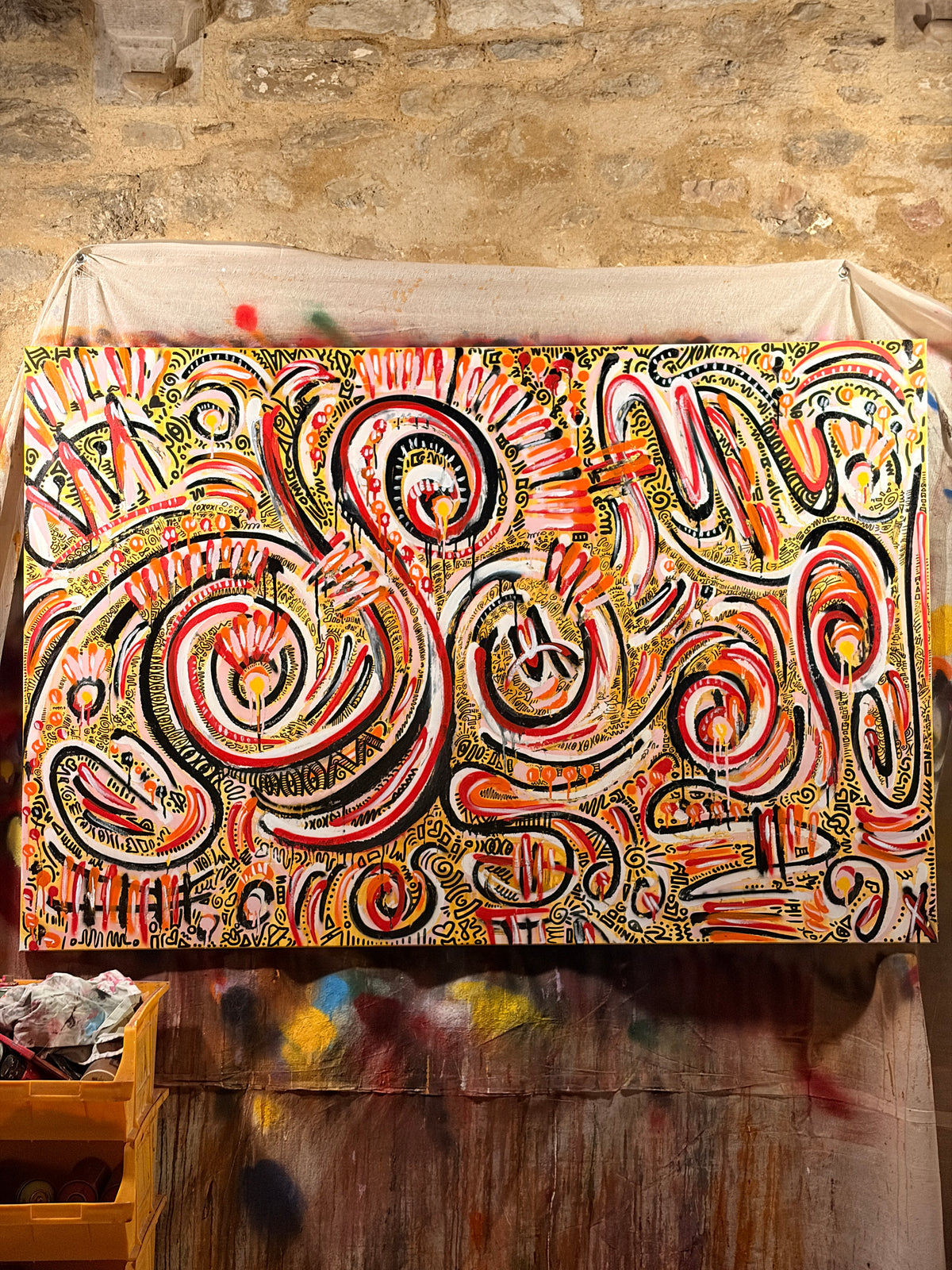 Kick your feet up" (60 x 40)