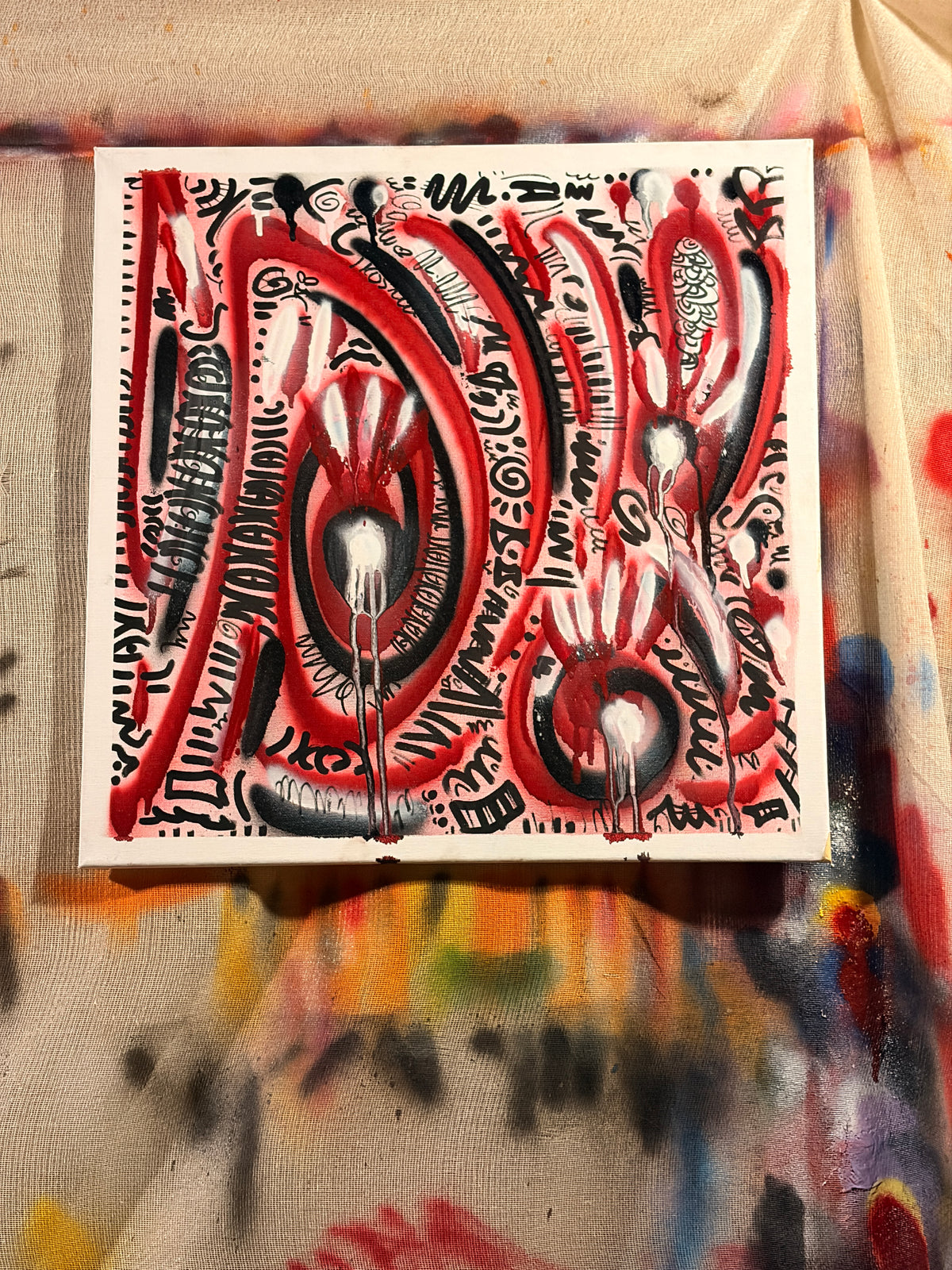 The root" (20 x 20)