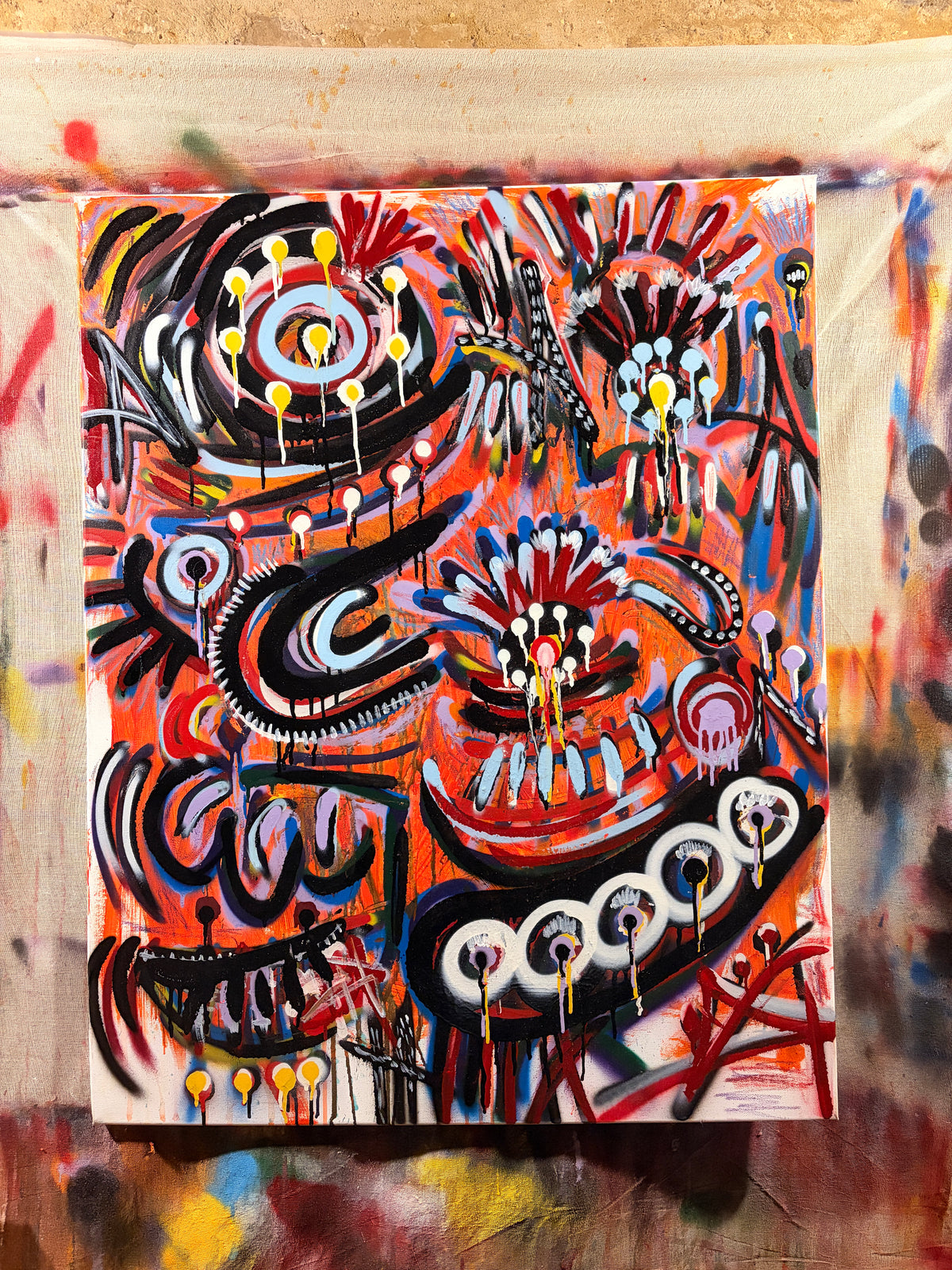 Day of the dead" (32 x 40)