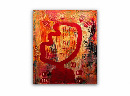 In my head" (26 x 32)