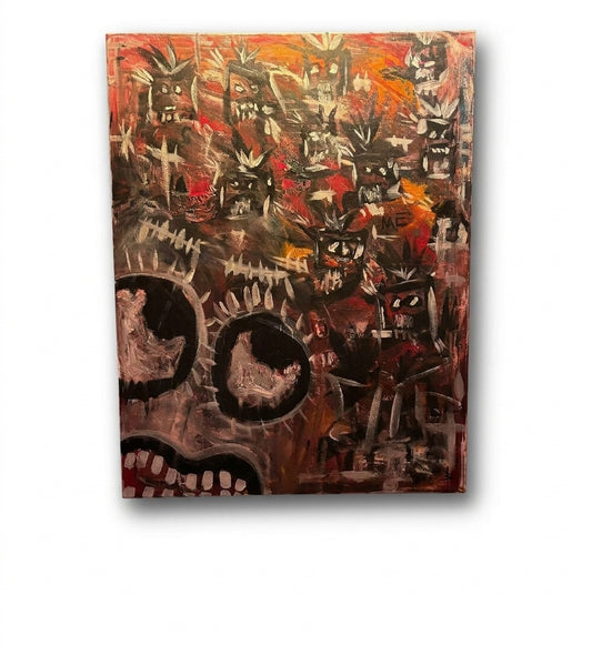 Sleep off the pain" (24 x 32)