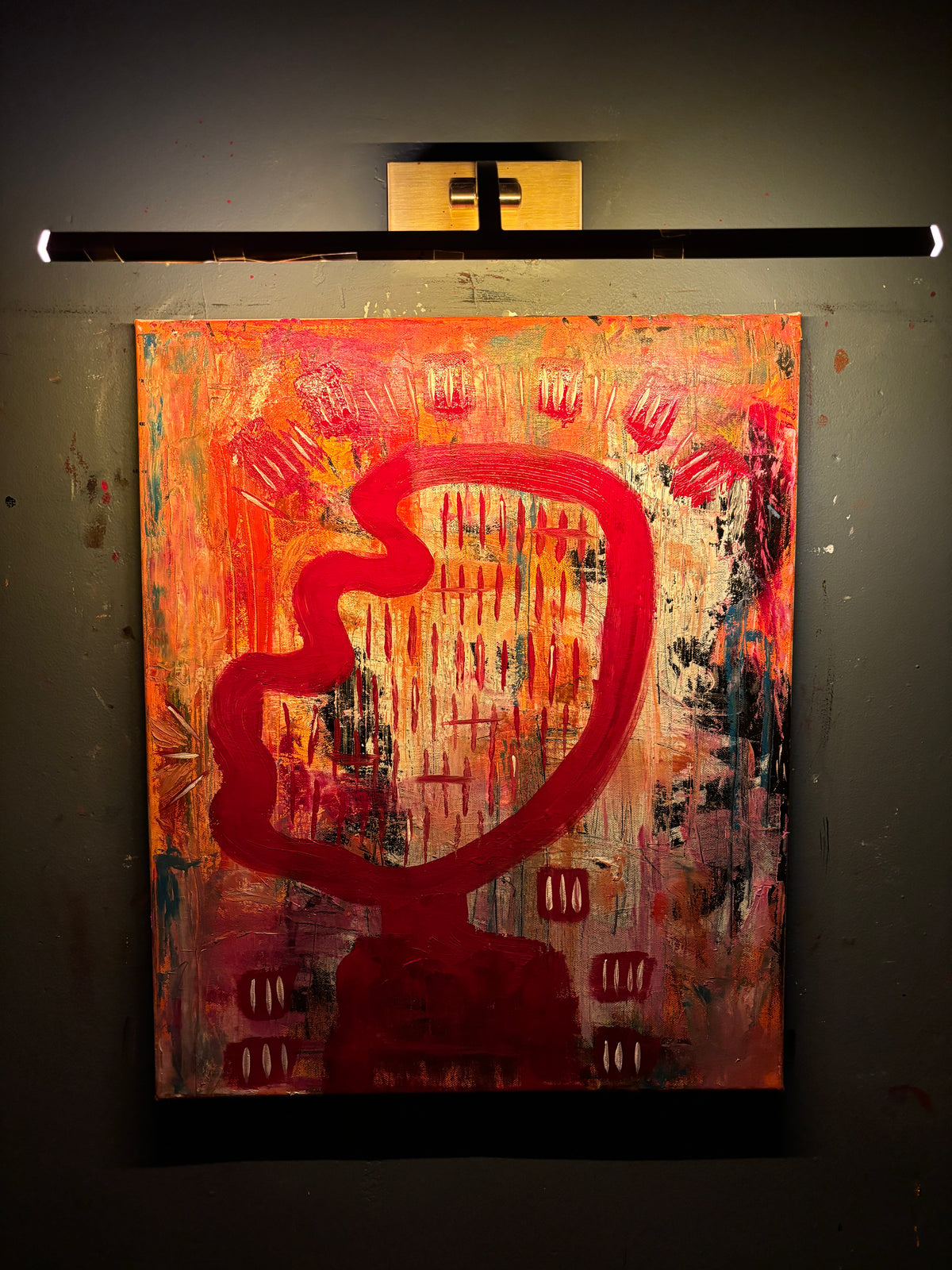 In my head" (26 x 32)