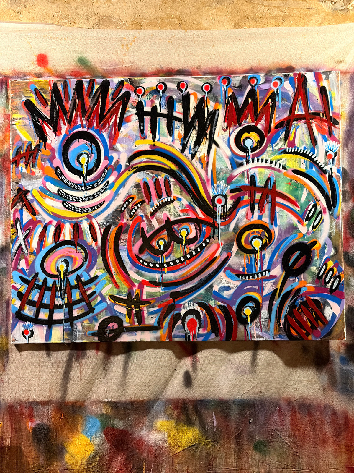 Fruitcake" (40 x 32)