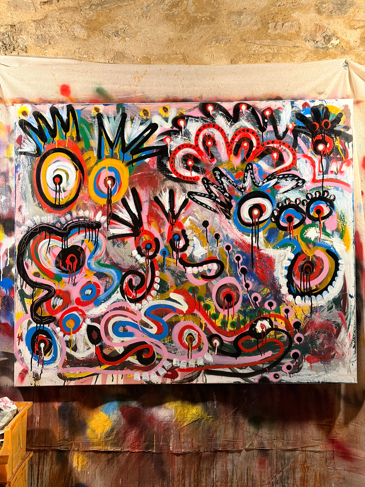 Requiem for a Dream" (48 x 40)