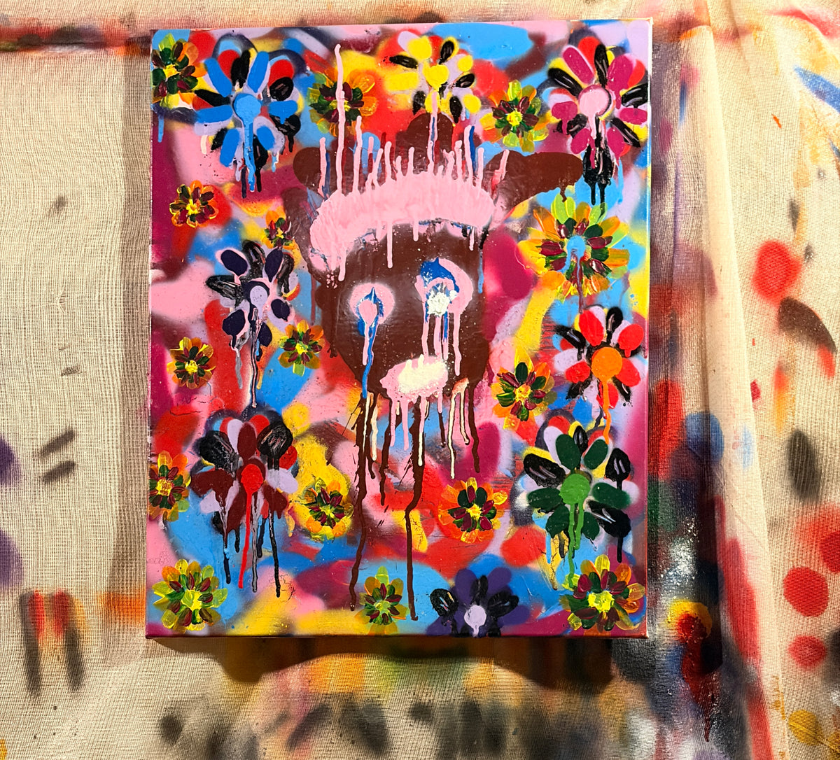 Nothing but the girl" (18 x 22)
