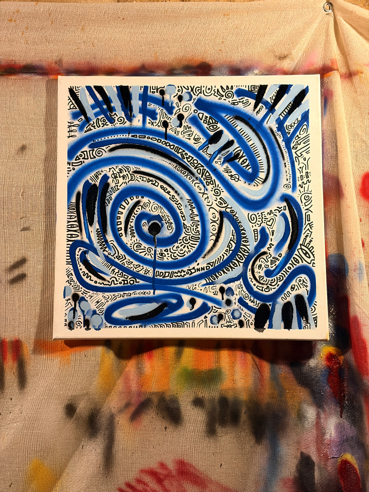 Zingy" (20 x 20)