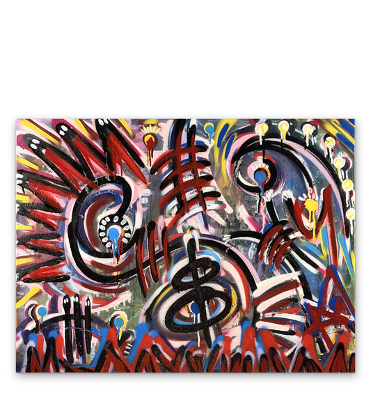 Dirty Dearer" (32 x 24)