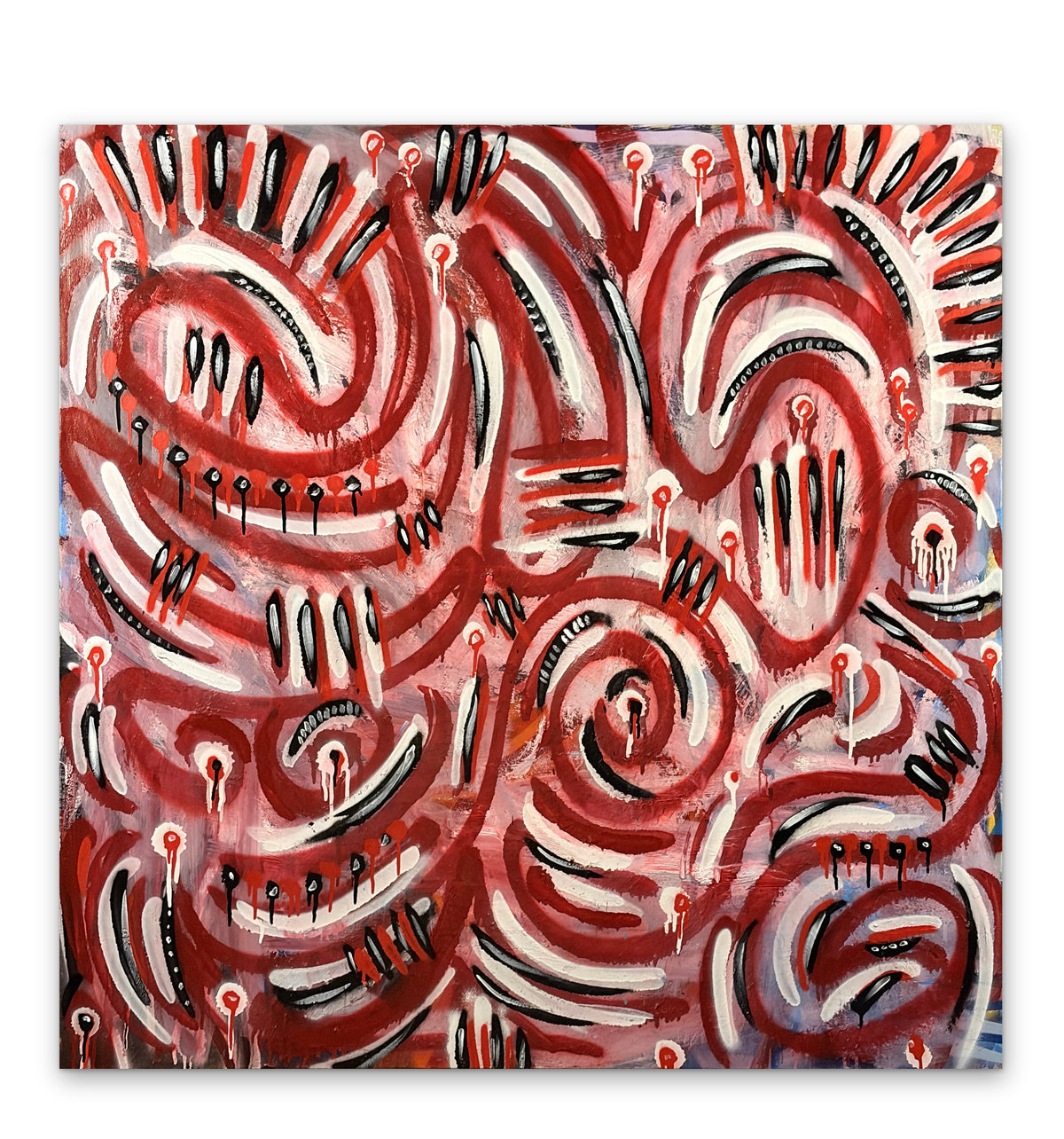 Flesh" (40 x 40)