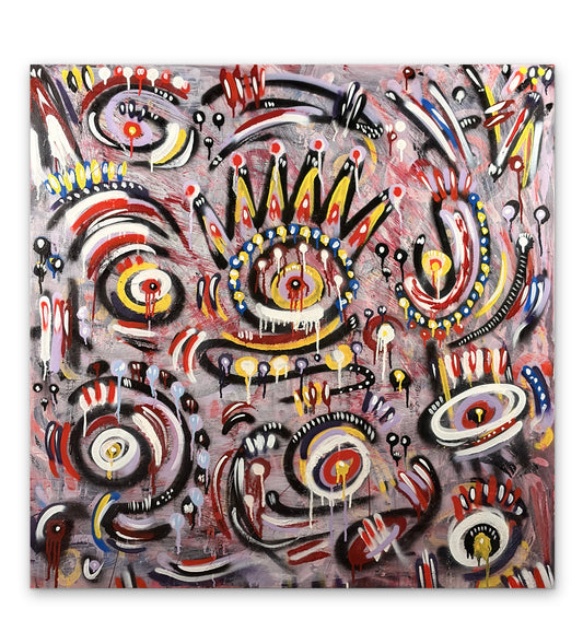 Loca Loca" (40 x 40)