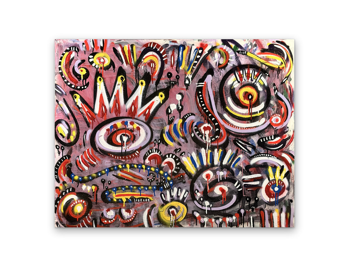 No other fools" (40 x 32)