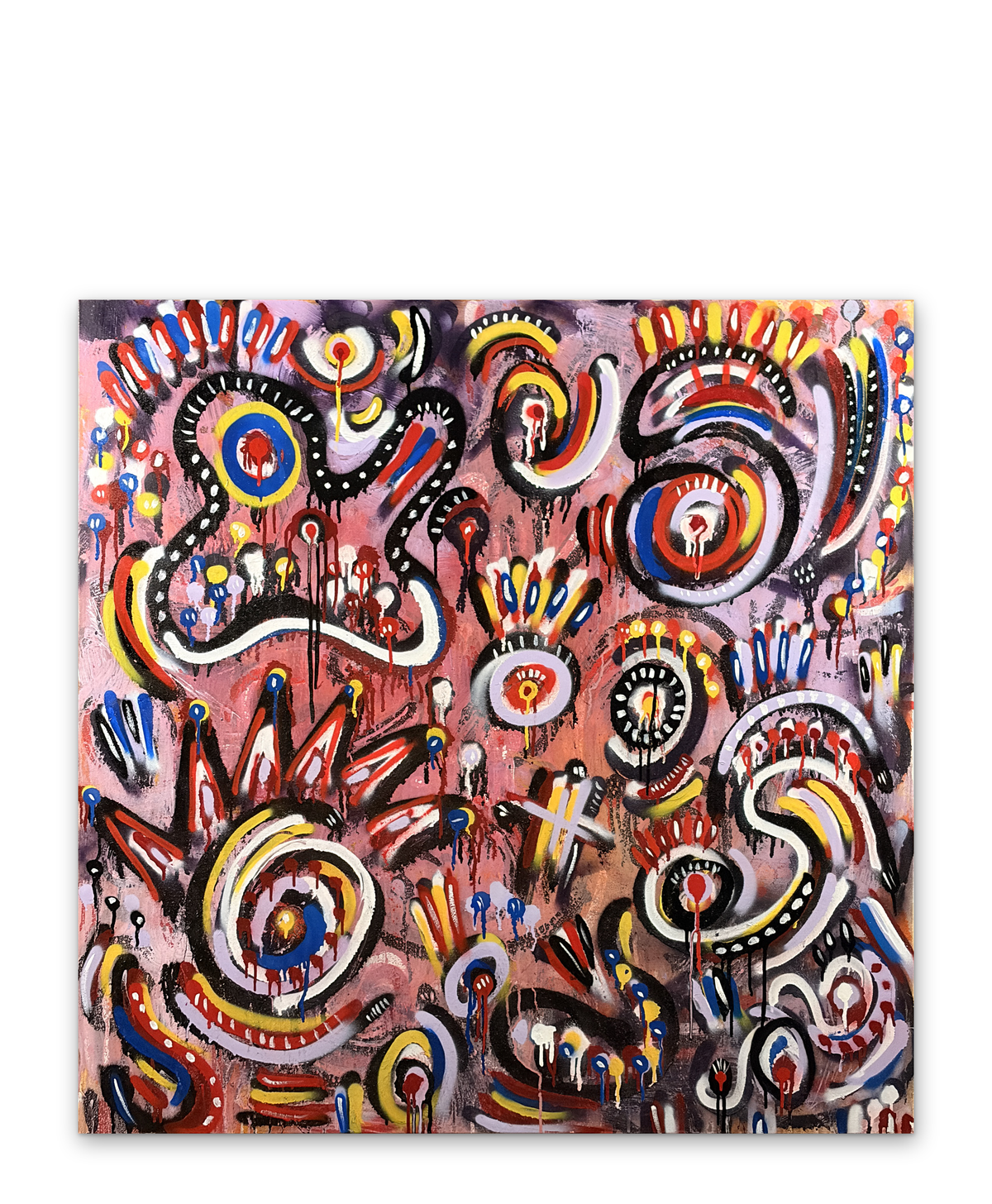 cirque de sol" (40 x 40)
