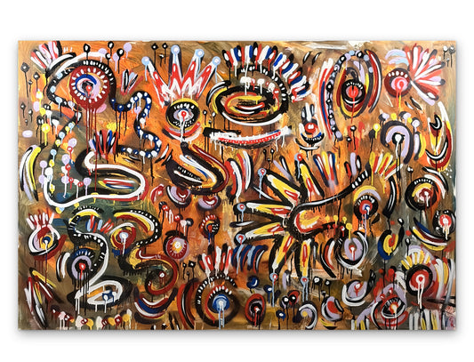 Pandemonium" (60 x 40)