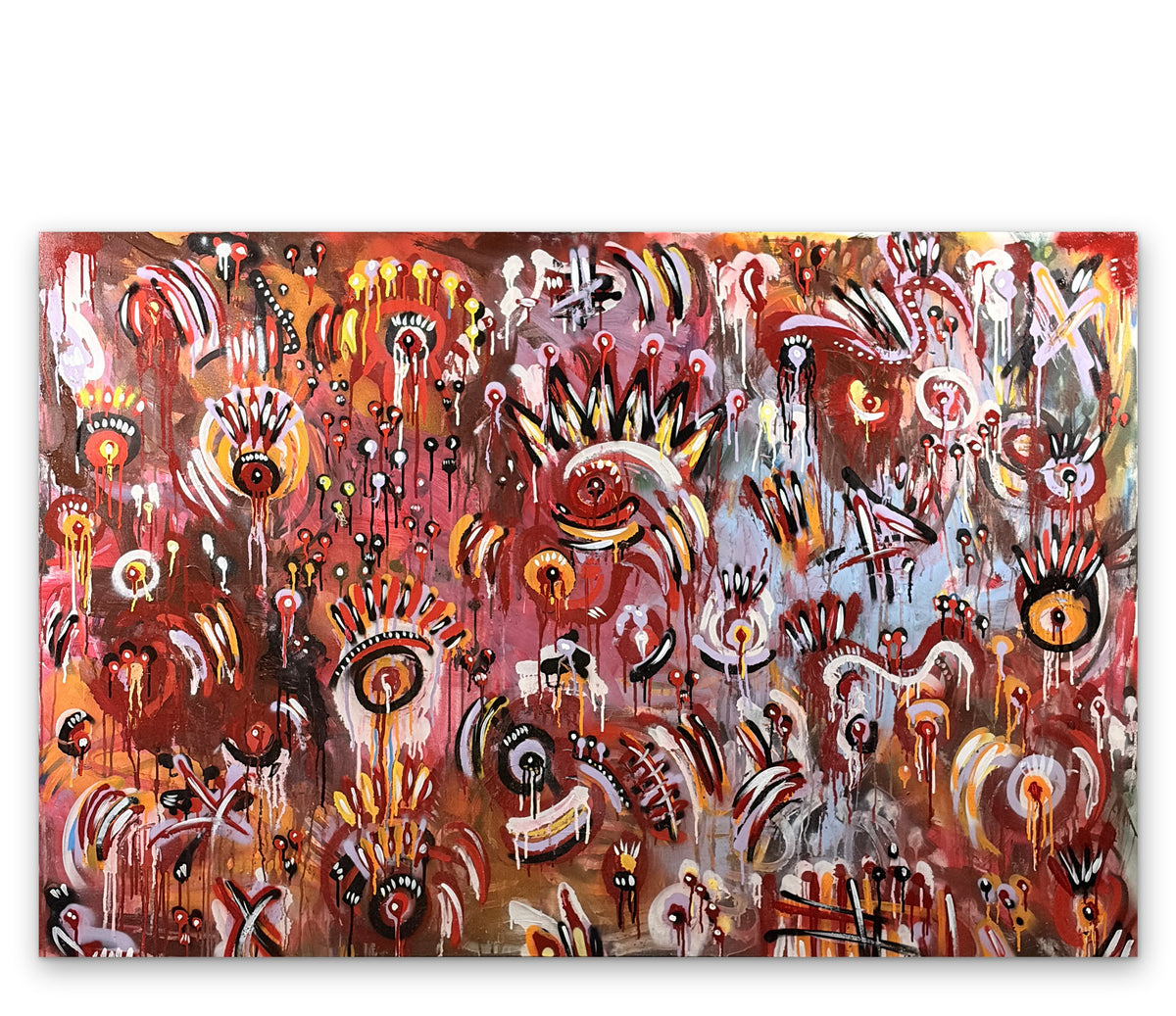 Eyes stay shut" (60 x 40)
