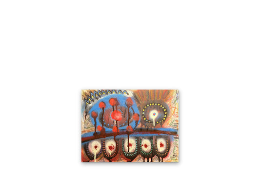 wacko" (12 x 9)
