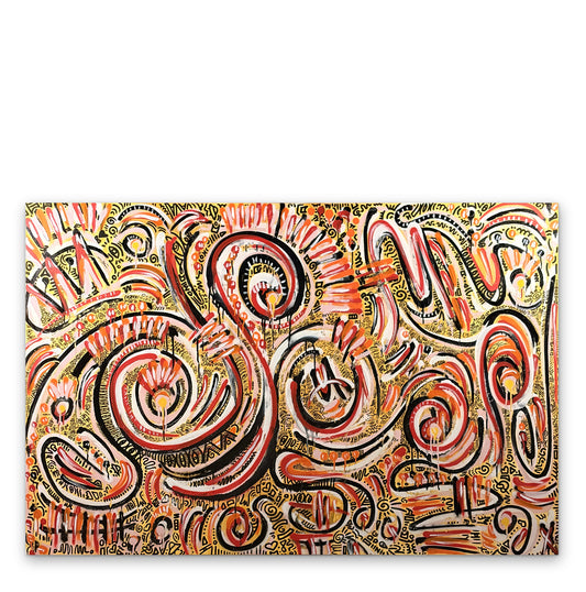 Kick your feet up" (60 x 40)