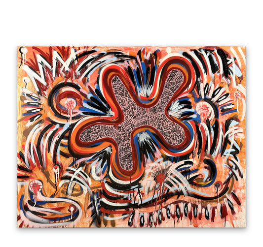 Mickey special" (40 x 32)