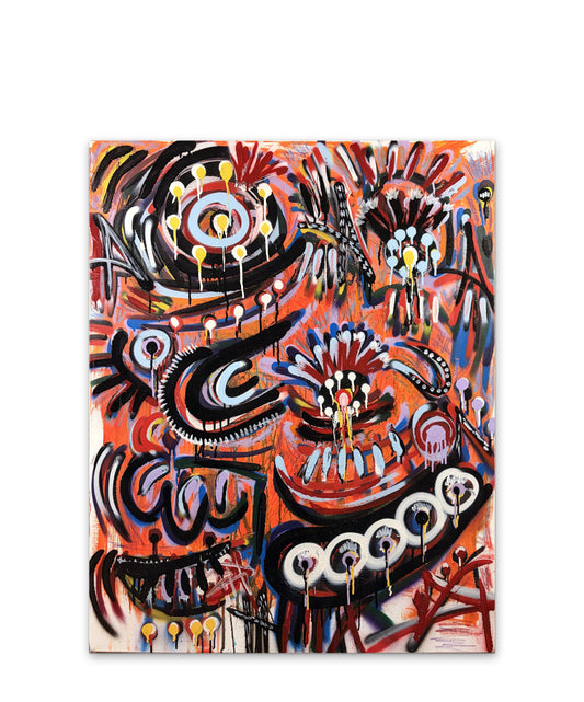 Day of the dead" (32 x 40)
