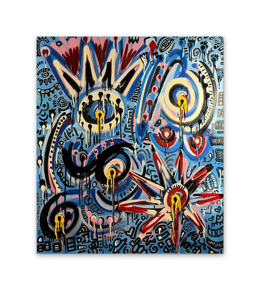No one is listening" (28 x 32)