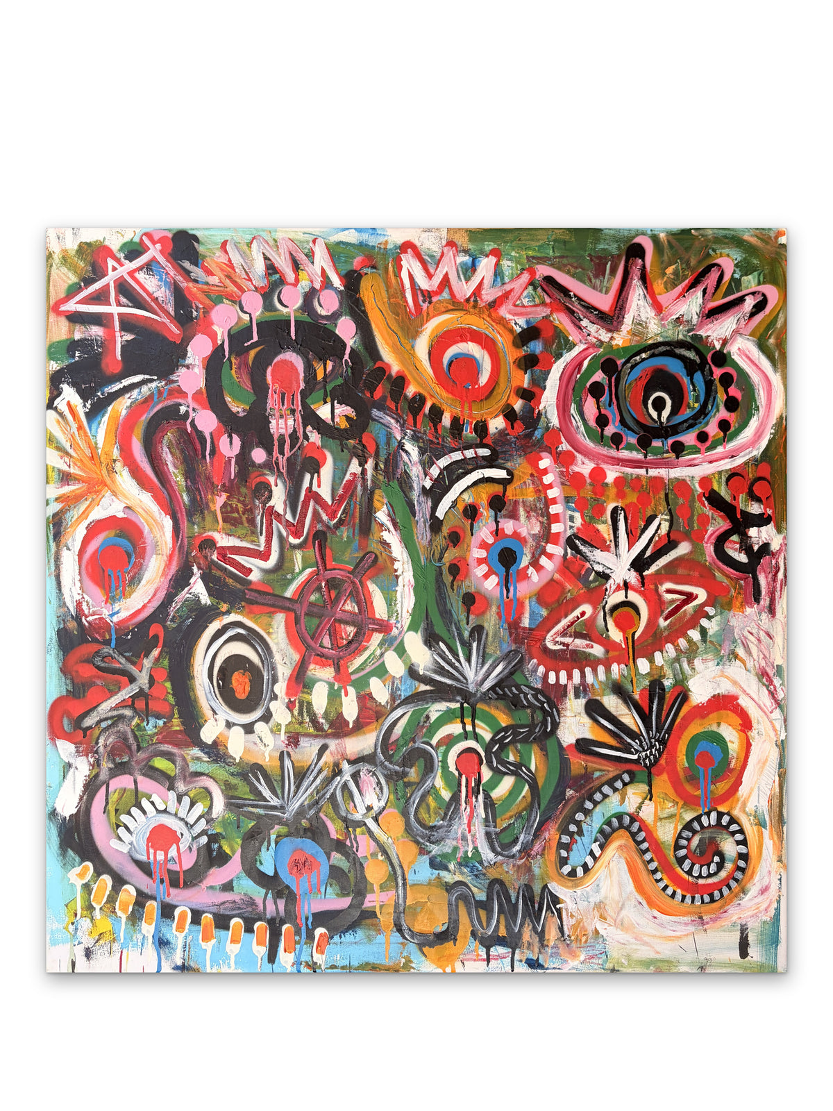 Summer madness" (40 x 40)